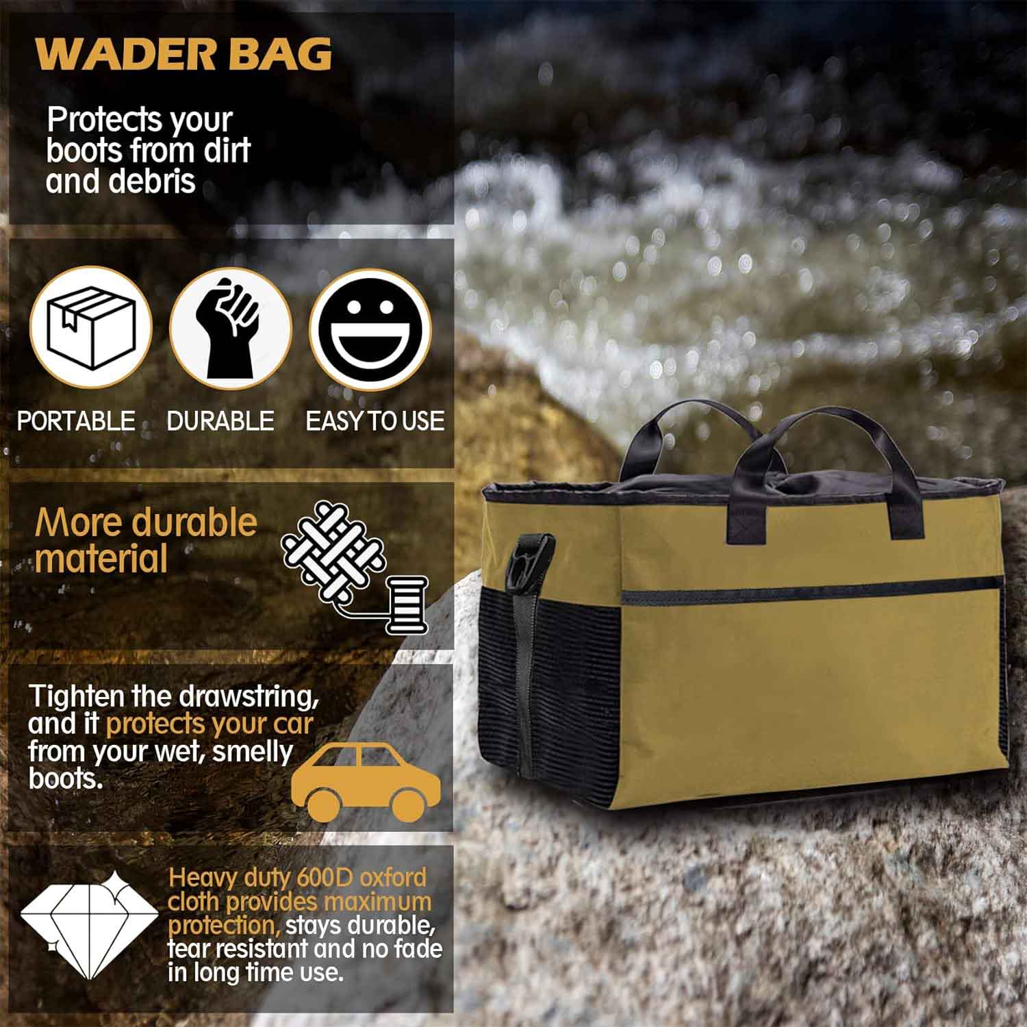 Fishing Wader Bag