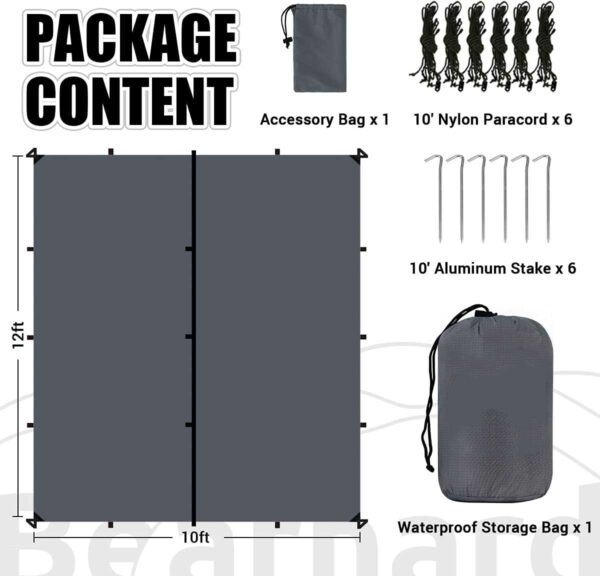 Waterproof Camping Tarp