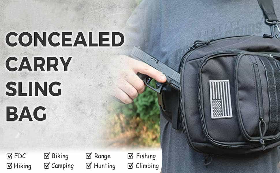 Concealed Carry Sling Bag