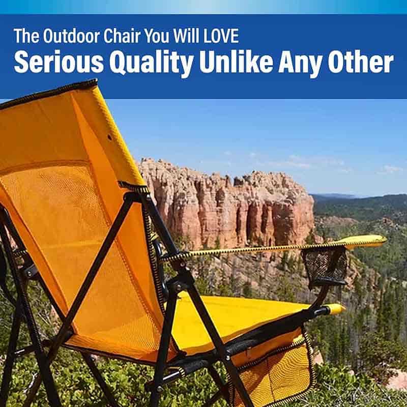 High Back Folding Camping Chair