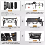 roll up camping table